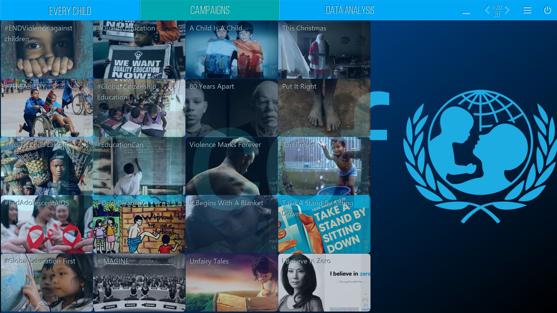 Mediaboard - Home DE UNICEF - Mediaboard - Home DE